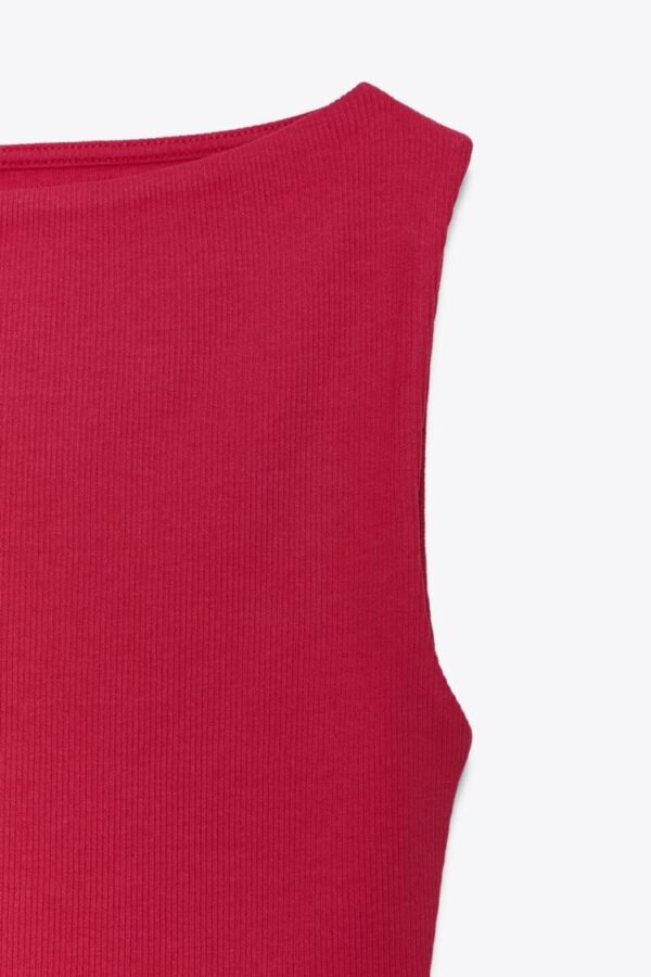 RIBBED SHORT SLEEVE TOP - Image 10