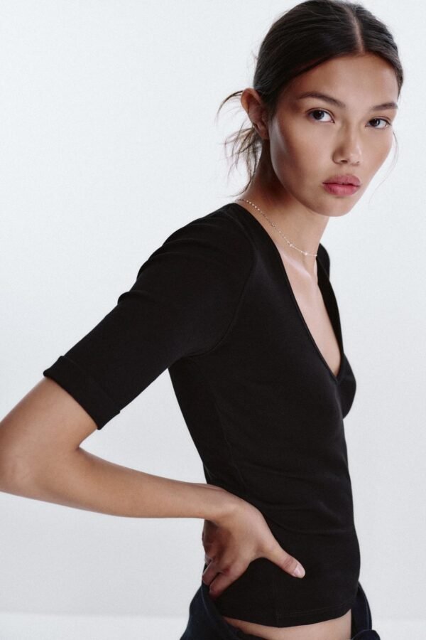 WASHED COTTON T-SHIRT - Image 13