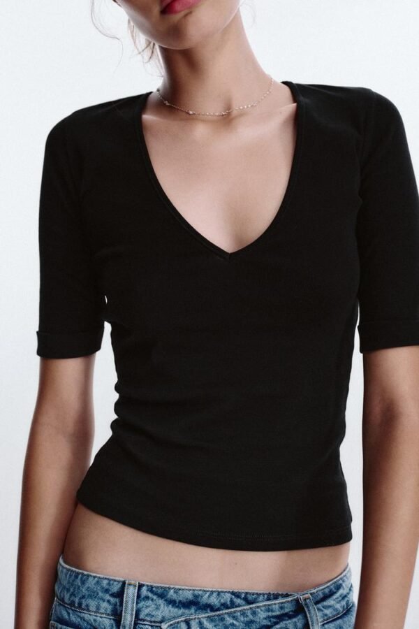 WASHED COTTON T-SHIRT - Image 15