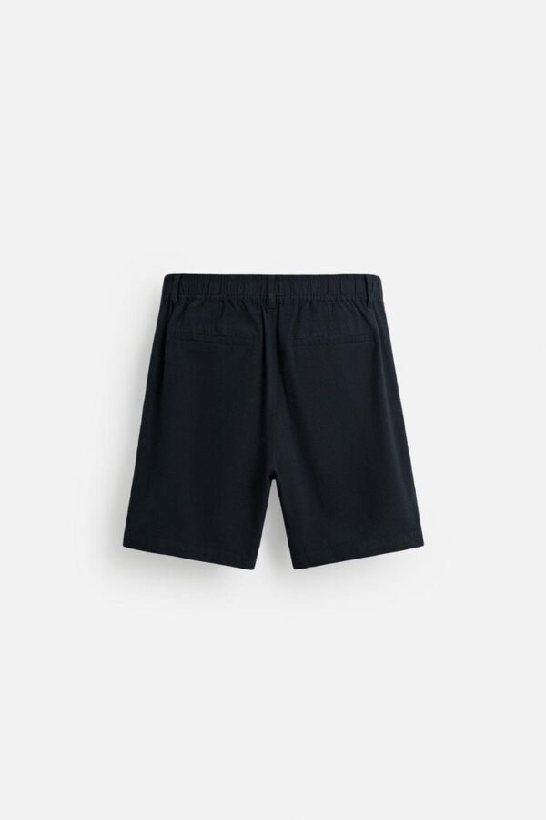 COTTON/LINEN BREMUDA SHORTS - Image 12
