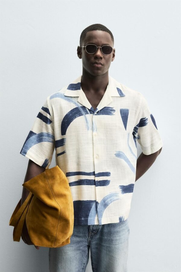 ABSTRACT PRINT SHIRT - Image 3