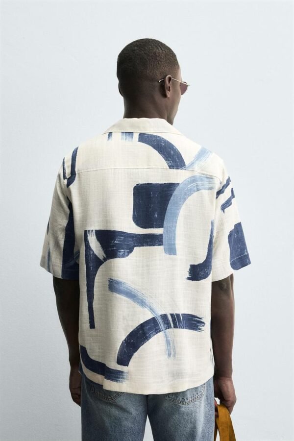 ABSTRACT PRINT SHIRT - Image 4