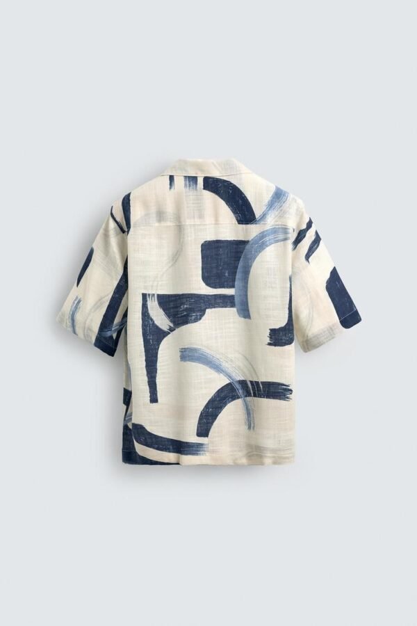ABSTRACT PRINT SHIRT - Image 6