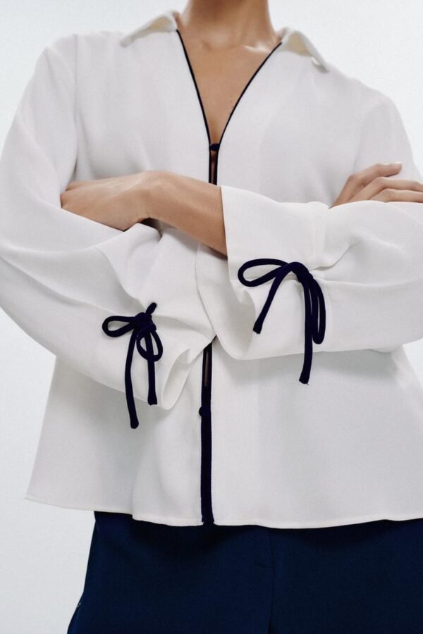SHIRT WITH CONTRAST TRIMS - Image 5