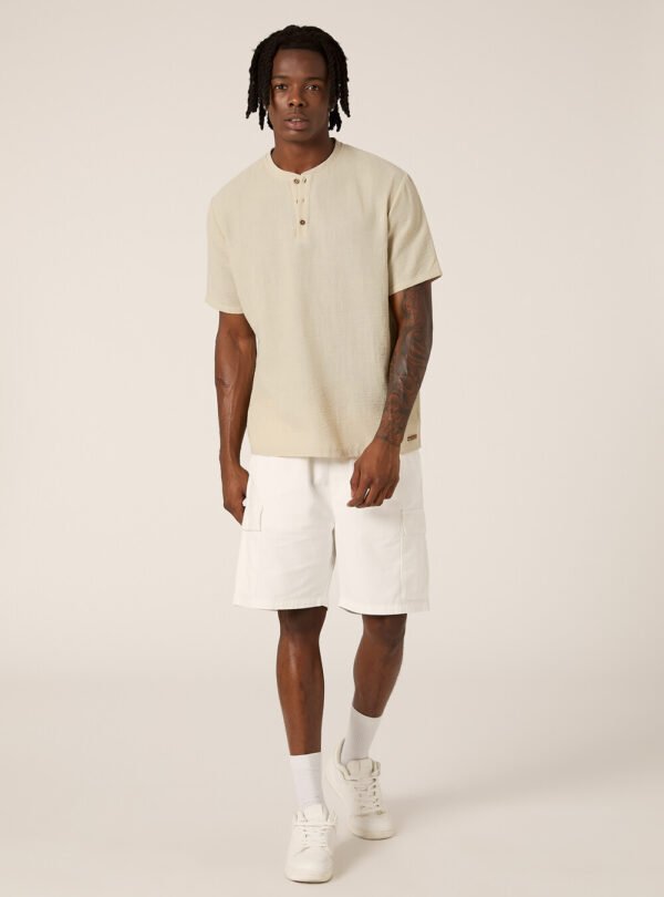 SERAPH COLLARED T-SHIRT - Image 8
