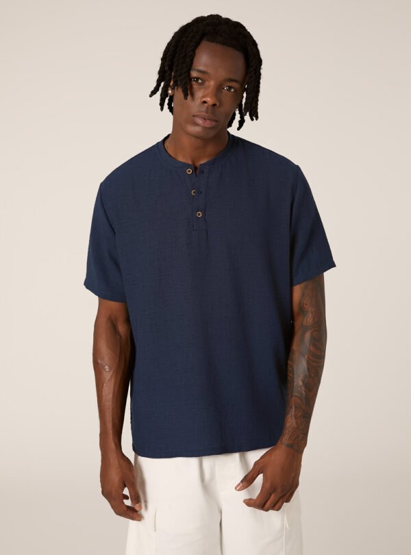 SERAPH COLLARED T-SHIRT - Image 2