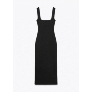 SQUARE NECK DRESS