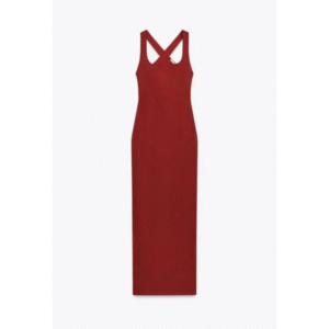 LONG POLYAMIDE DRESS